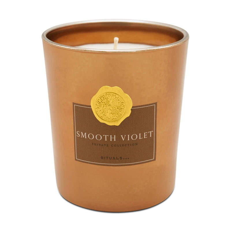 Rituals Smooth Violet Scented Candle 360g Private Collection