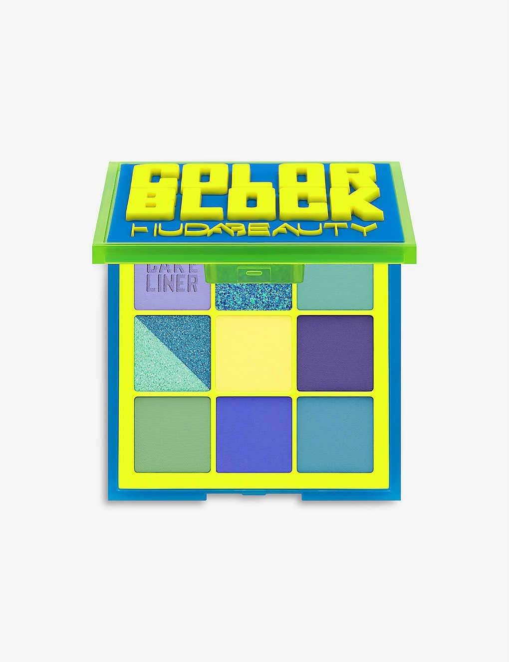 Color Block Eyeshadow Palette – Blue & Green Shades
