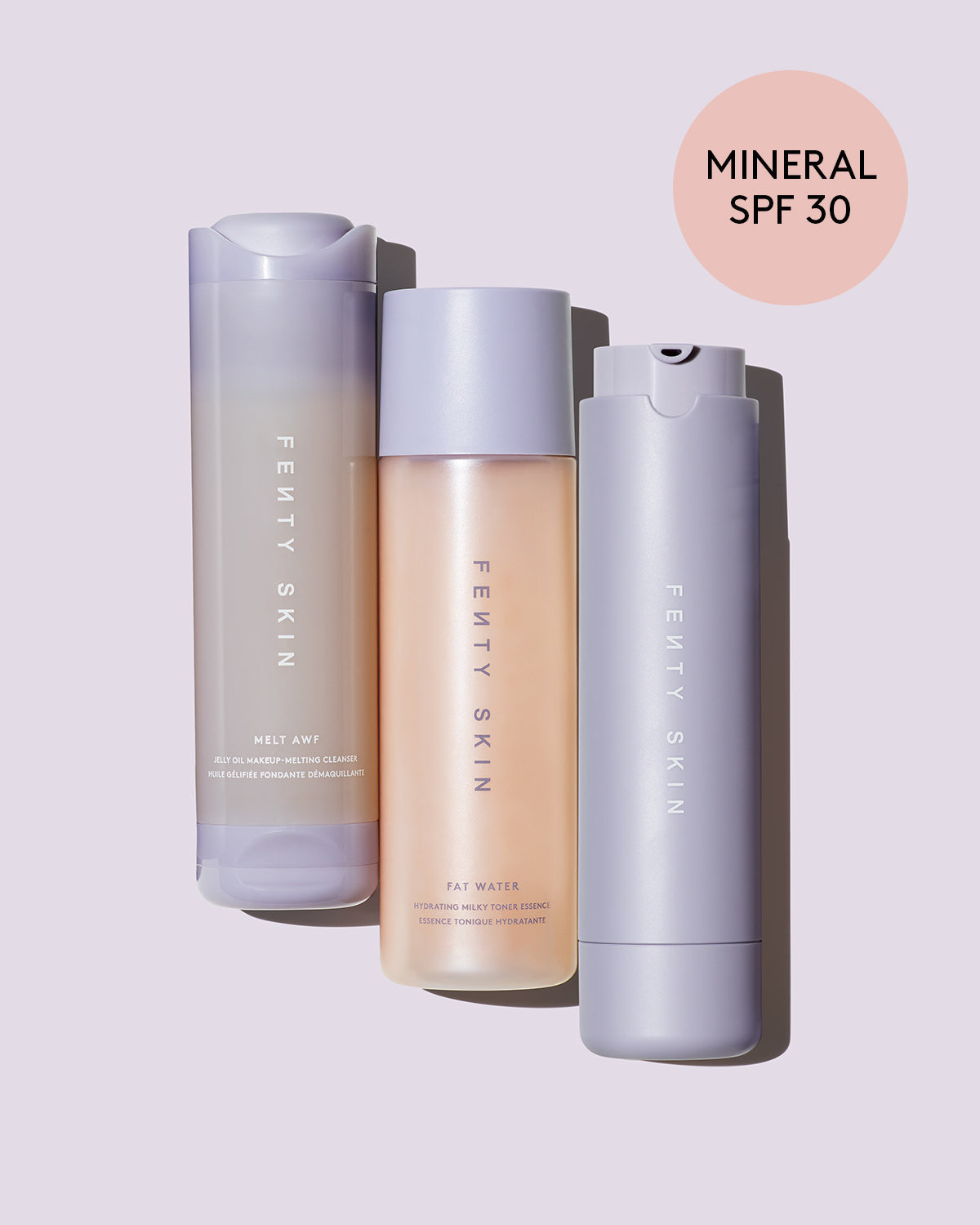 Fenty Skin Start'rs Full-Size Bundle with Mineral SPF Dry Skin Edition