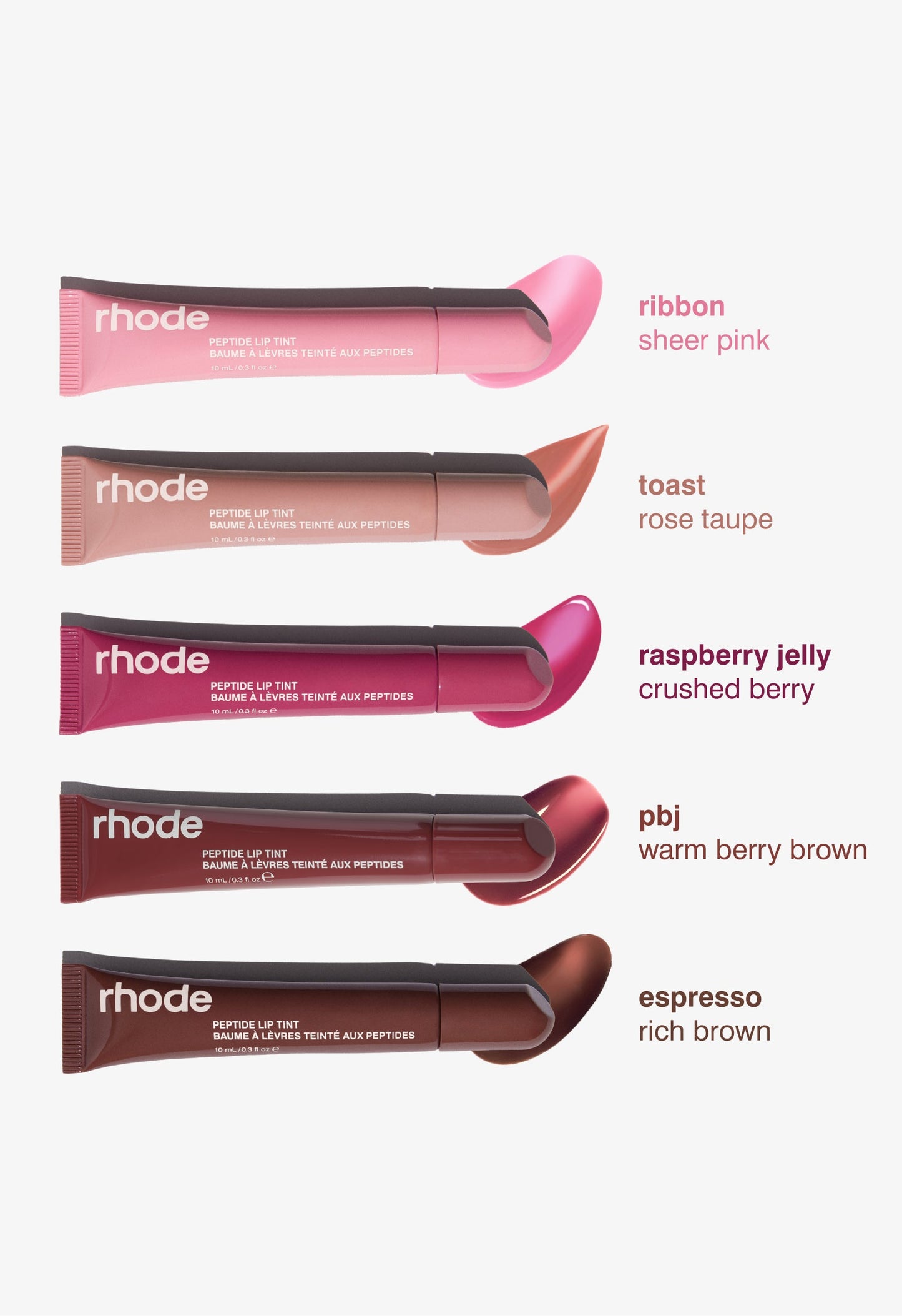 the peptide lip tints