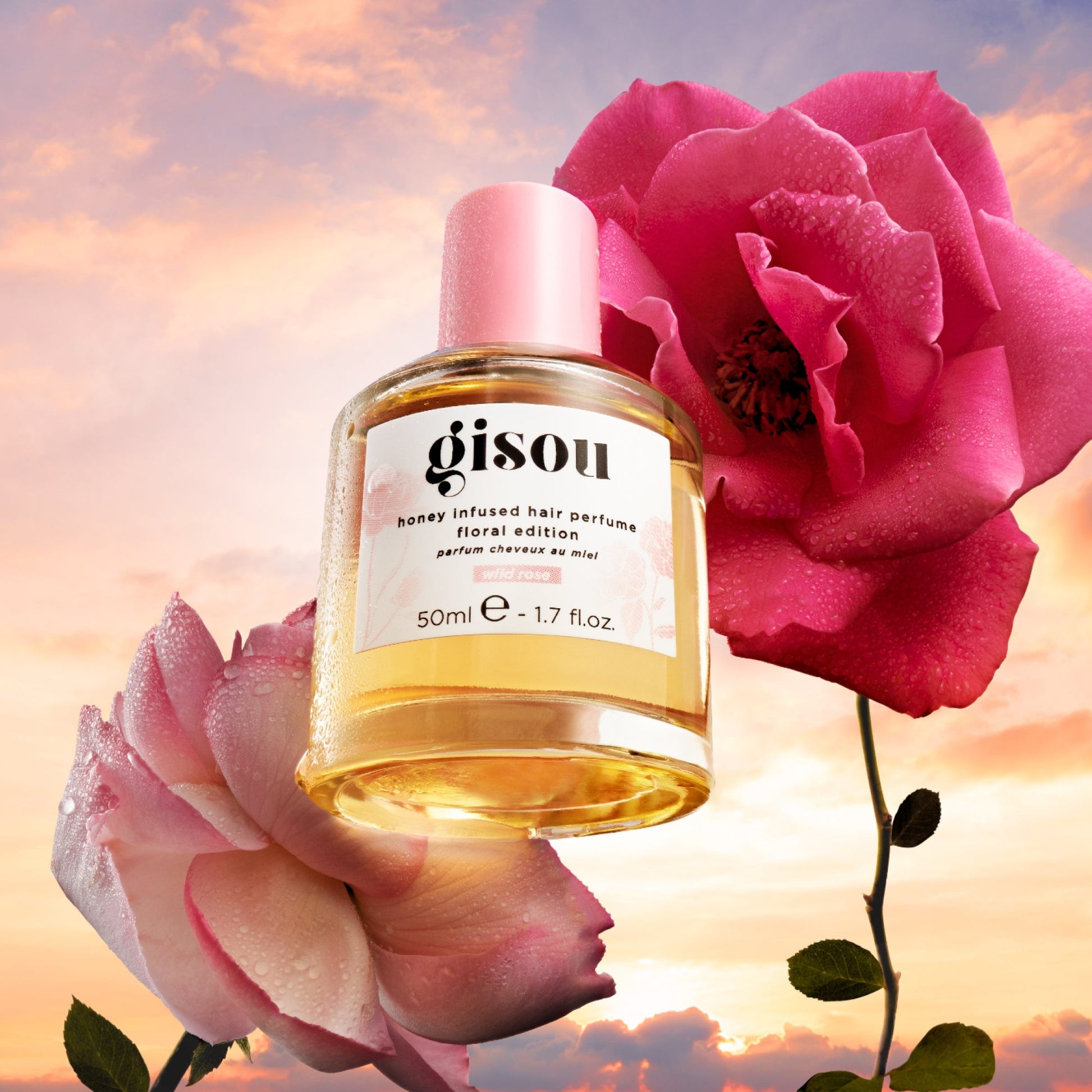 Honey Infused Hair Perfume Wild Rose