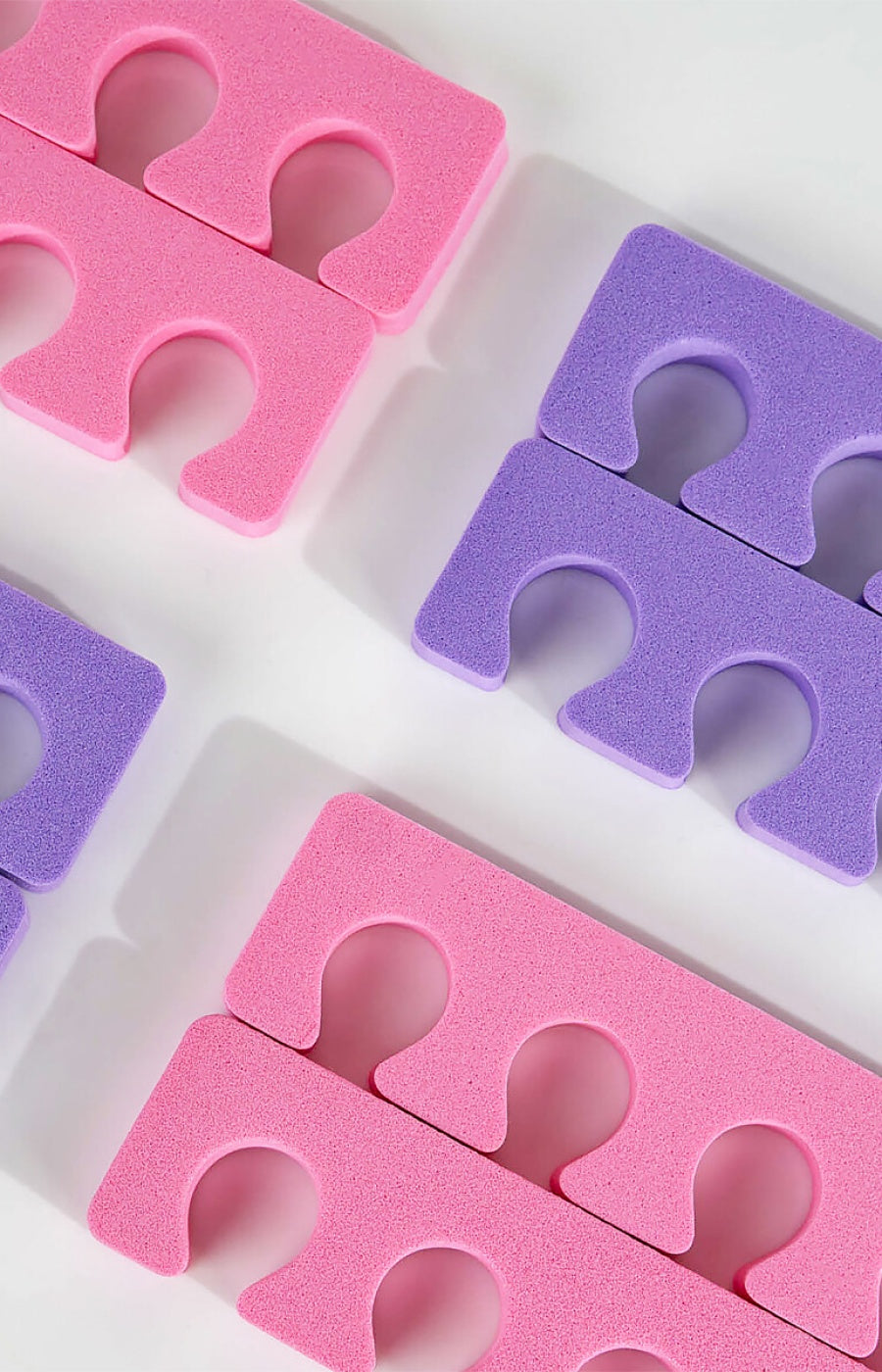Toe Separators - Pink &amp; Purple - Body - 4 Pairs