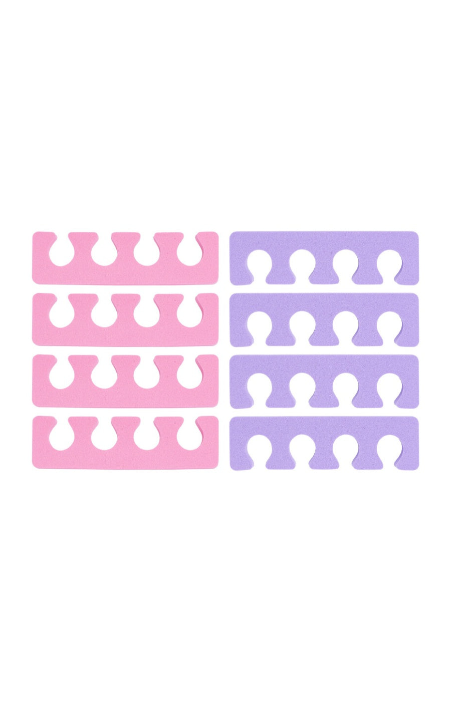 Toe Separators - Pink &amp; Purple - Body - 4 Pairs