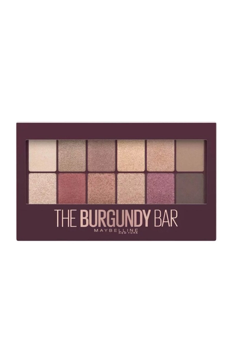 12-Piece Eyeshadow Palette - 04 The Burgundy Bar