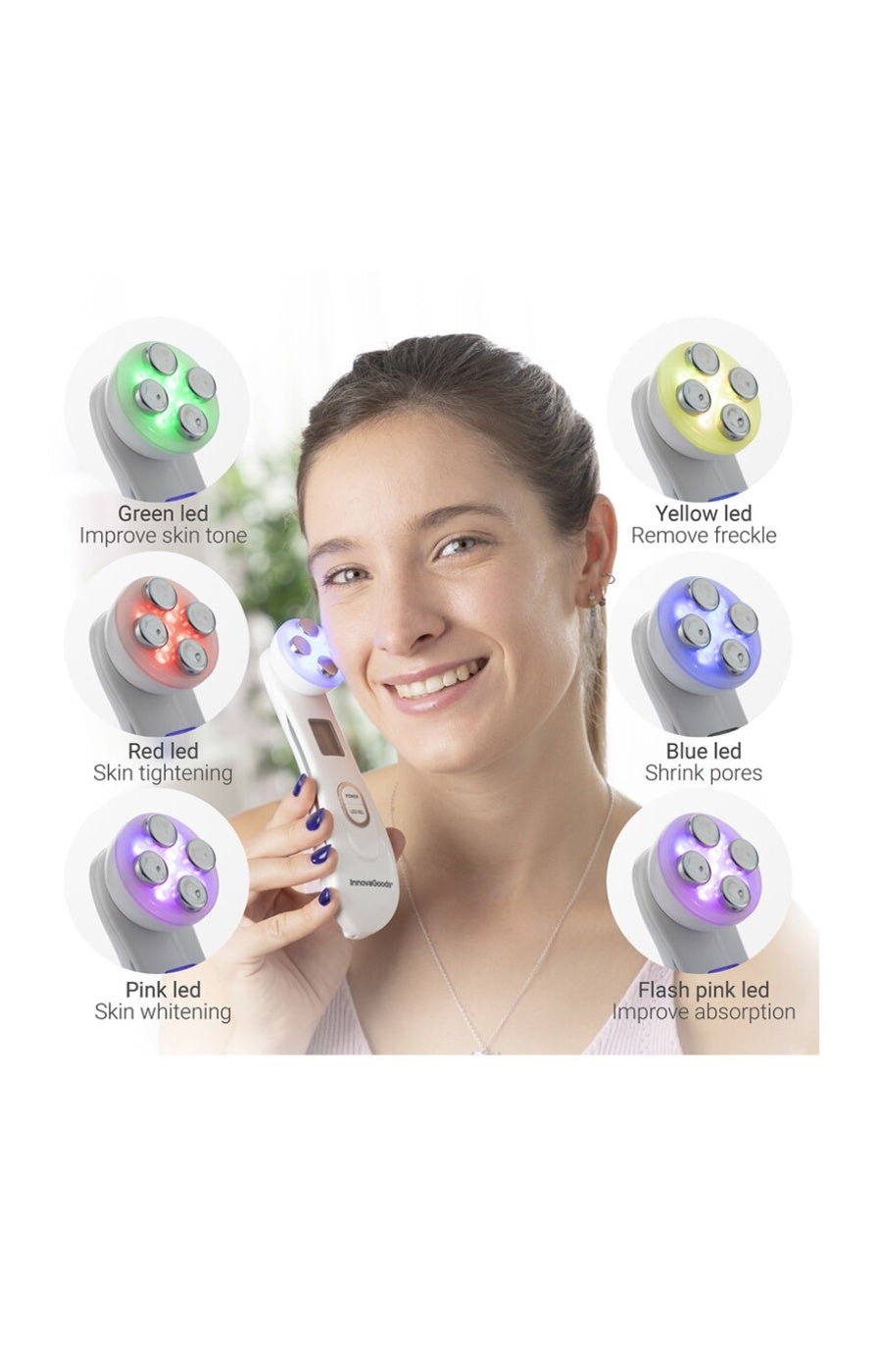 Multi-purpose massager - Face - White