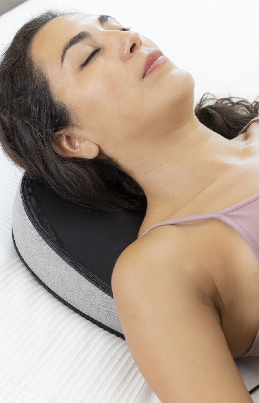 2-in-1 Thermal Shiatsu Massager - Body - Grey &amp; Black