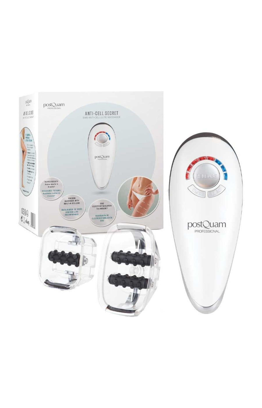 Anti-cellulite massager - White