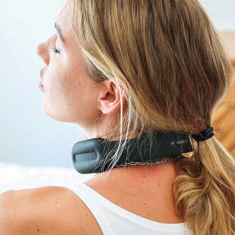 MASSNECK™ Heated Neck Massager - Black