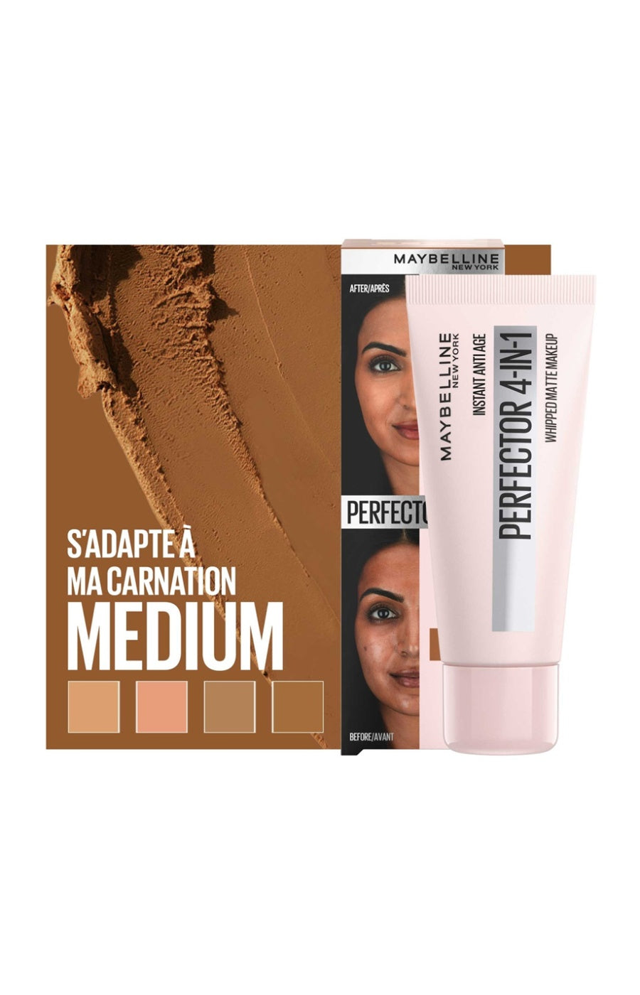Mattifying Foundation - 4-in-1 Perfector