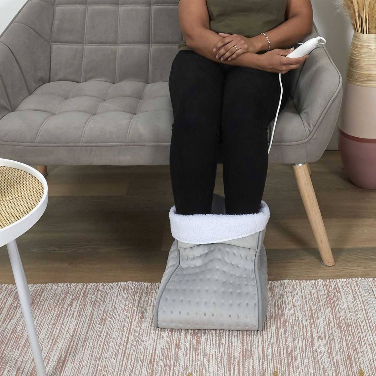 Electric Foot Warmer - Grey