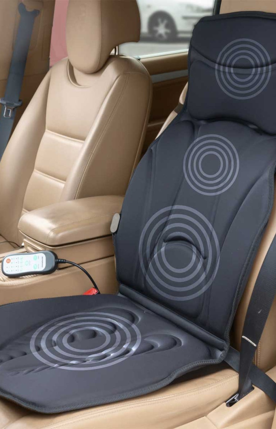 Thermal Massage Seat - Black