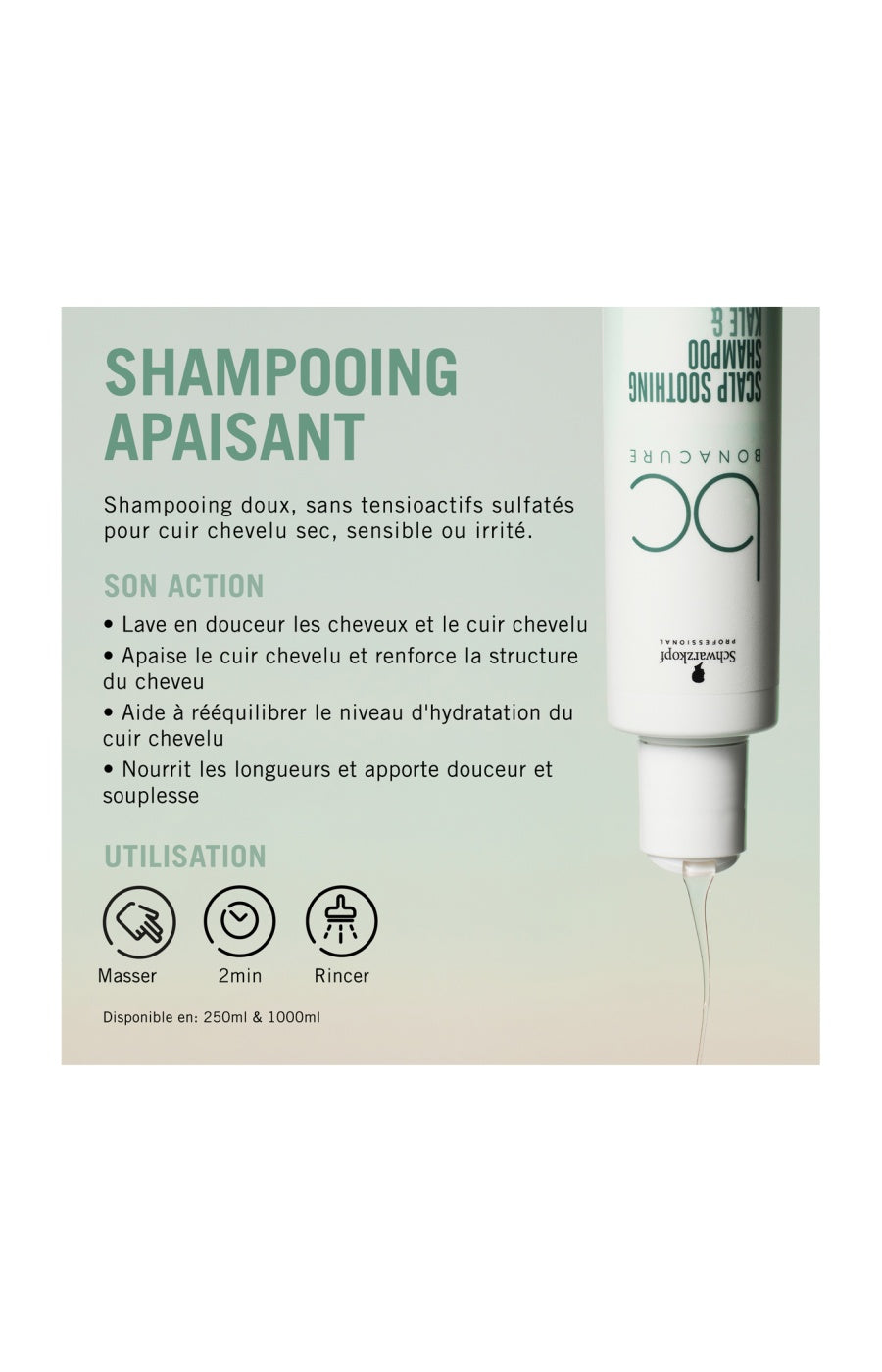 Shampoing apaisant - Scalp Soothing - Cuirs chevelus sensibles - 250 ml