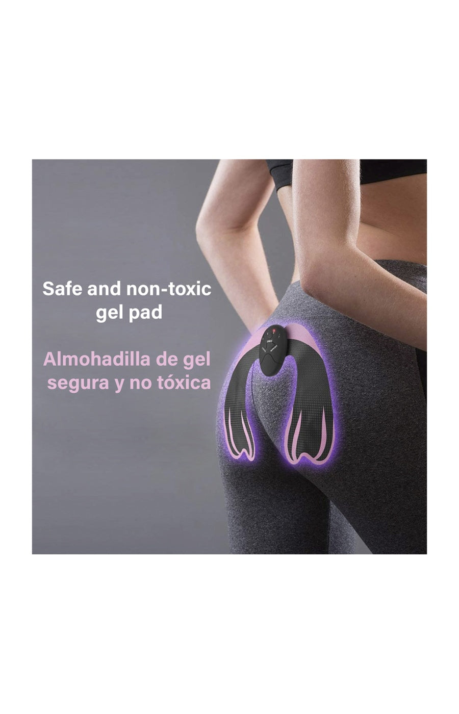 Special electro-muscle stimulator for glutes - 6 modes