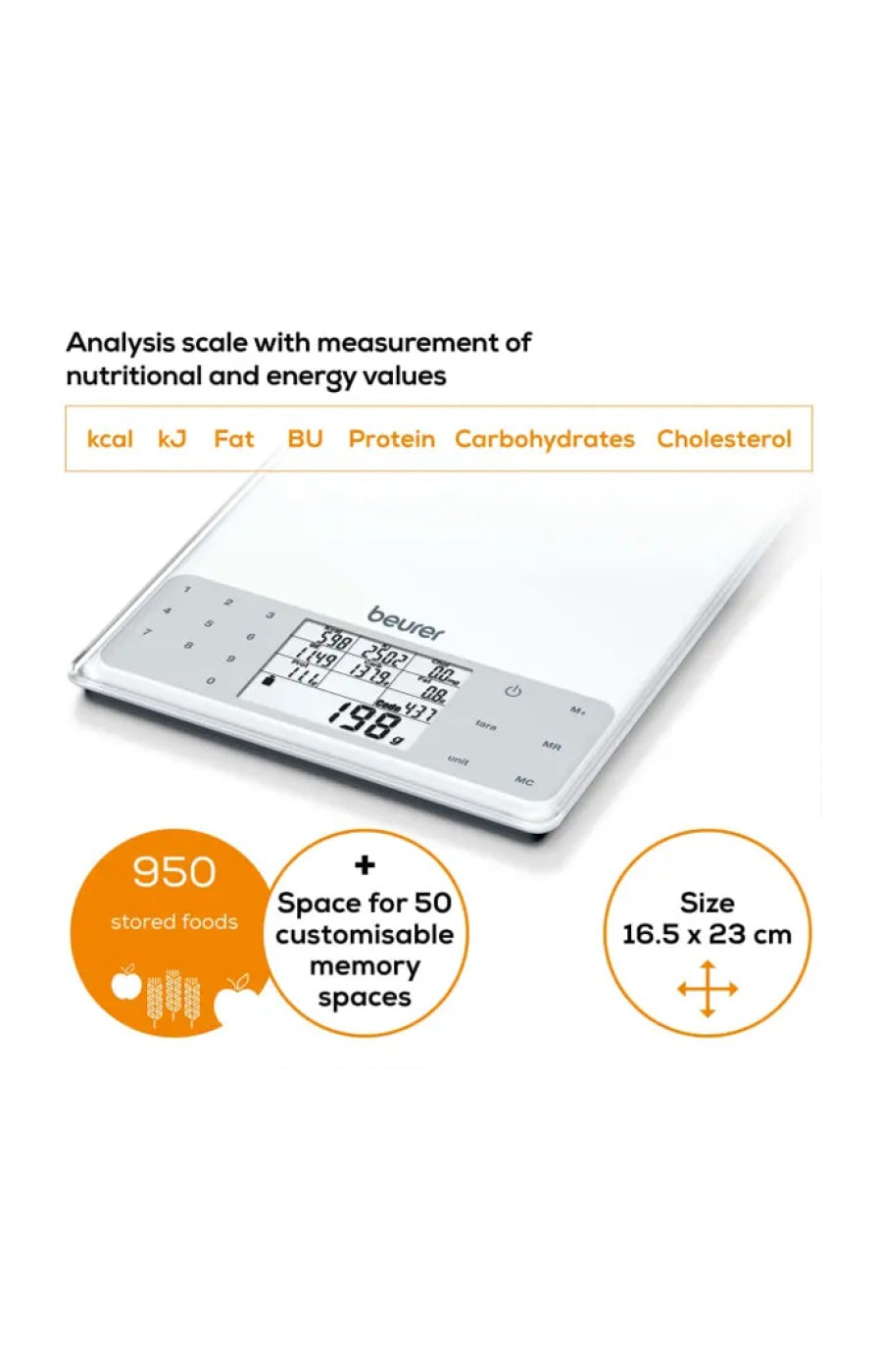 Nutritional Values ​​Scale