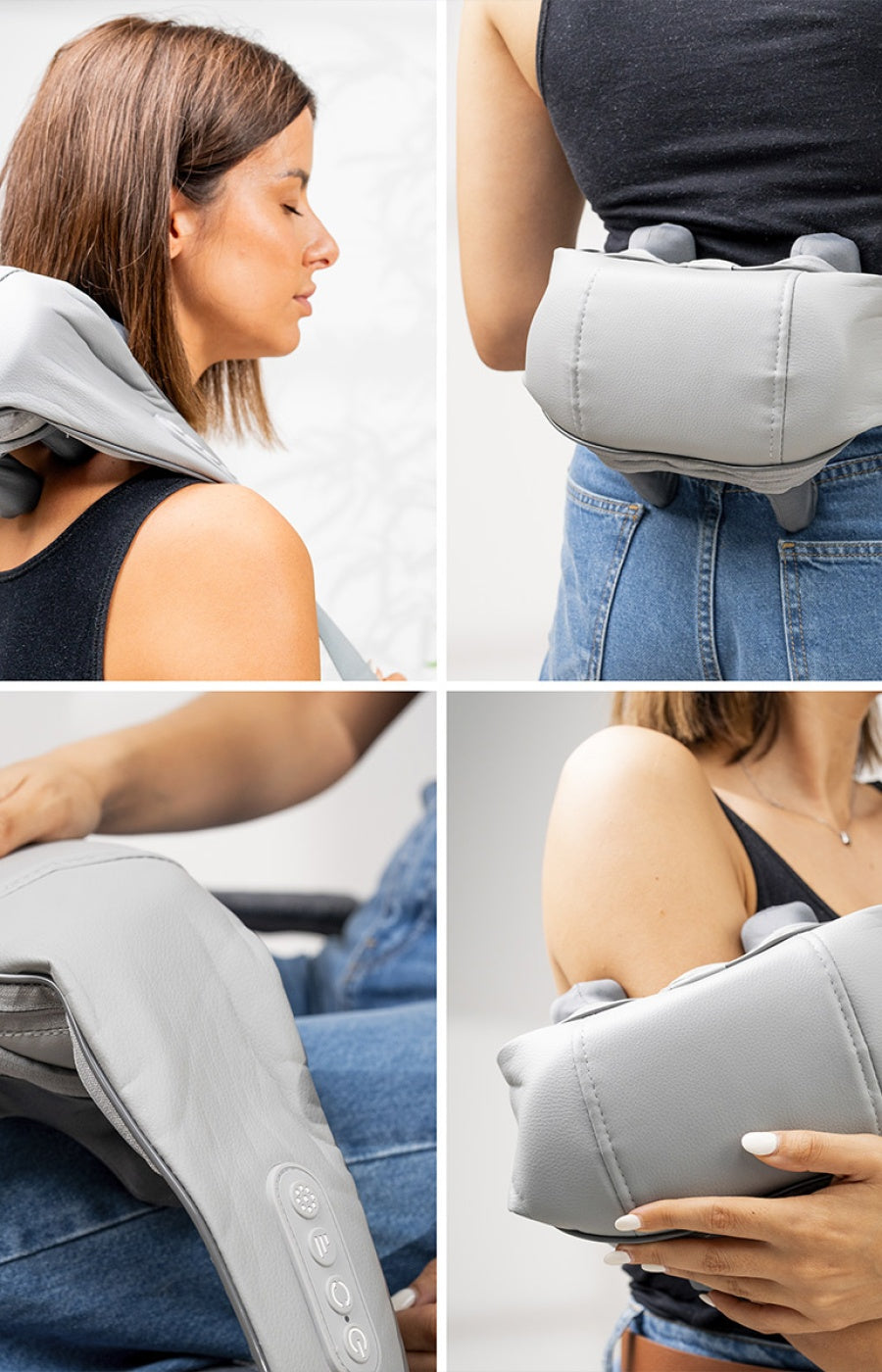 Silax InnovaGoods 6D Rechargeable Neck and Back Massager
