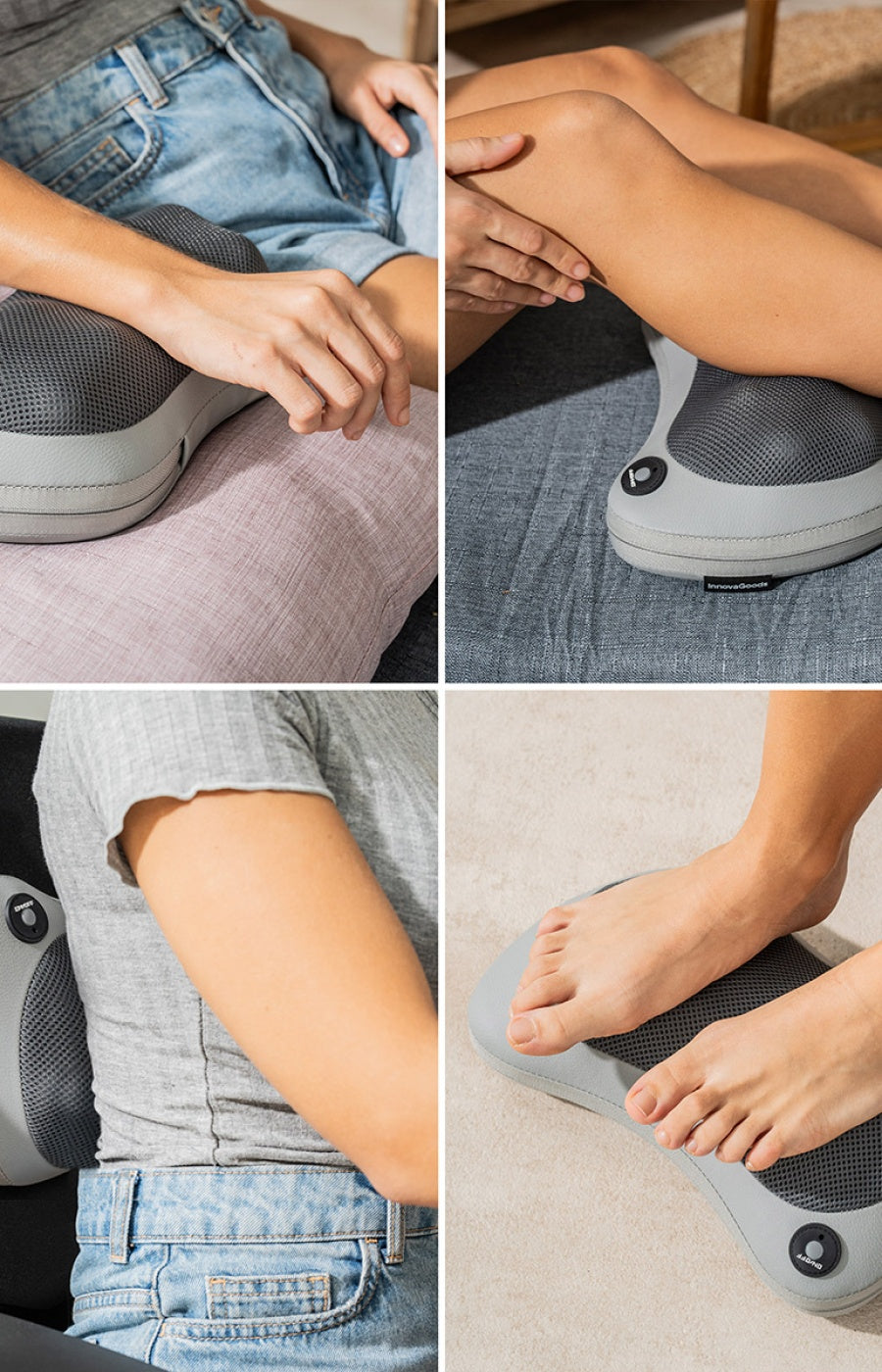 Shiatsu massager - Compact &amp; rechargeable