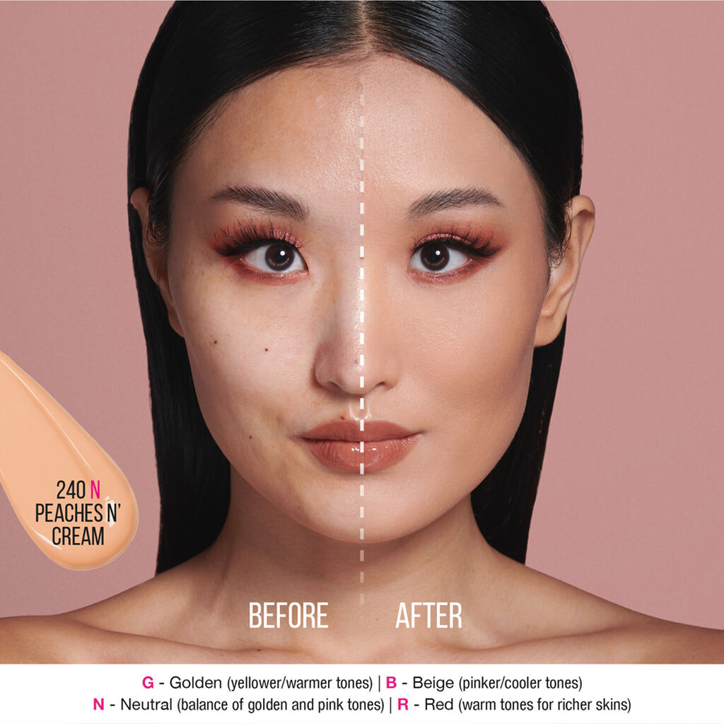 Fond de teint #FauxFilter Luminous Matte – Teinte 245 Peach N Cream