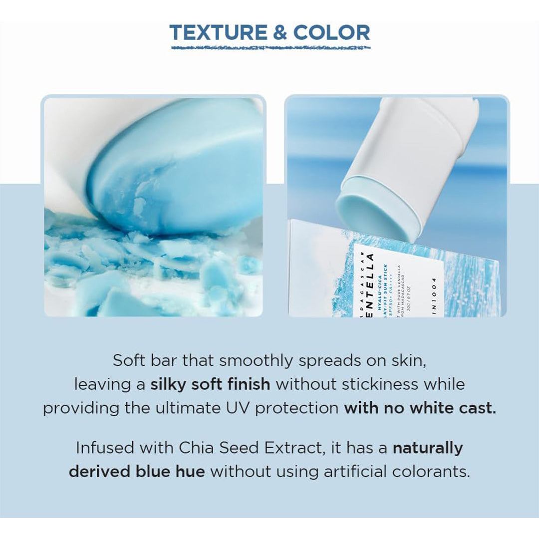 SKIN1004 Madagascar Centella Hyalu-Cica Silky-Fit Sun Stick 20g