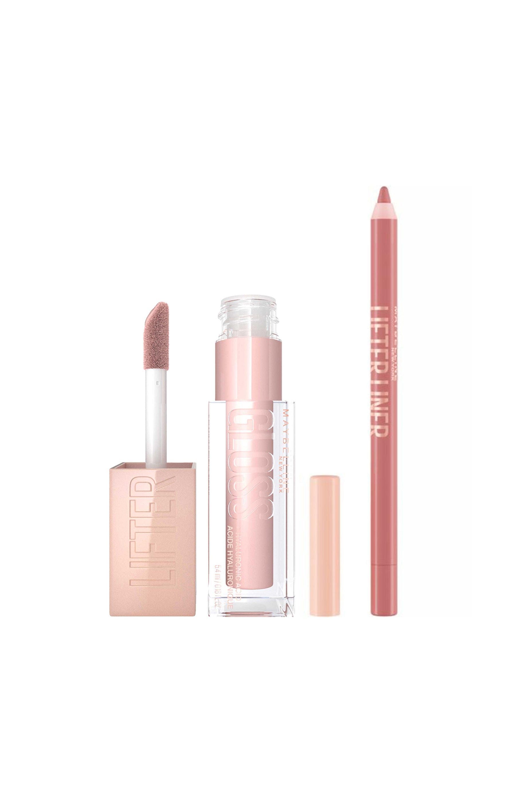 Lip Combo - Plumping Gloss &amp; Pencil - Ice &amp; On It