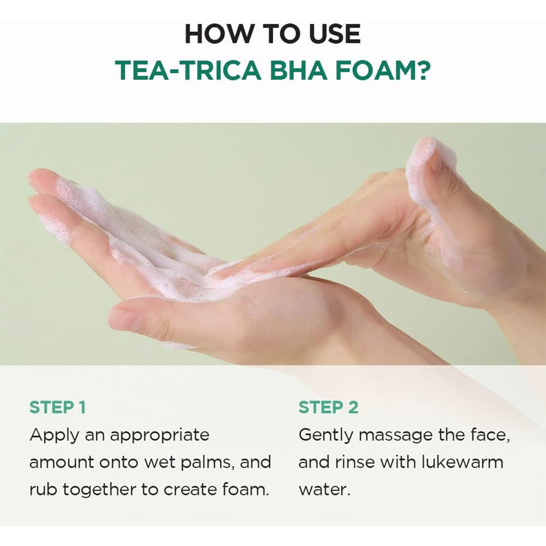 SKIN1004 Madagascar Centella Tea-Trica BHA Foam 4.22 fl.oz 125mL