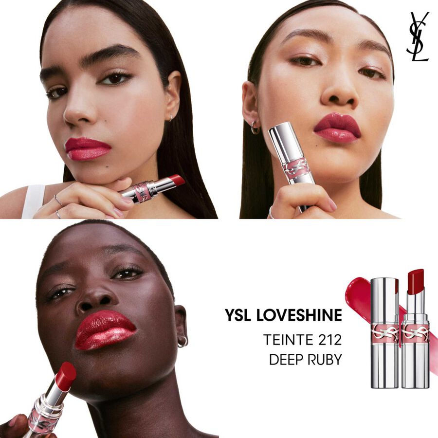 Yves Saint Laurent Loveshine - Rouge à lèvres brillant et soin