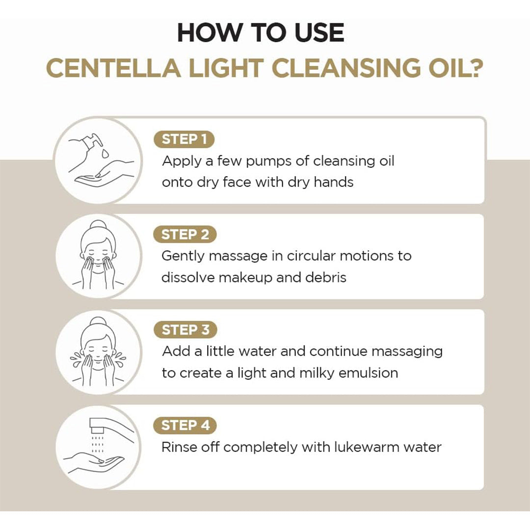 SKIN1004 Madagascar Centella Light Cleansing Oil, 200 mL