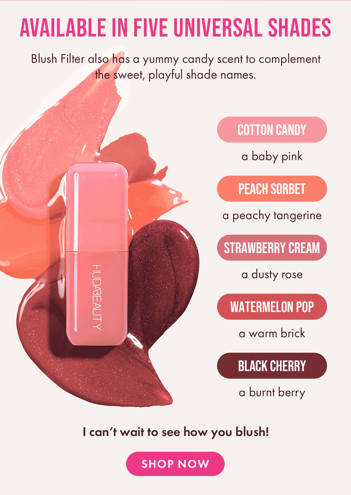 Blush liquide effet filtre Blush Filter – Teinte Cotton Candy