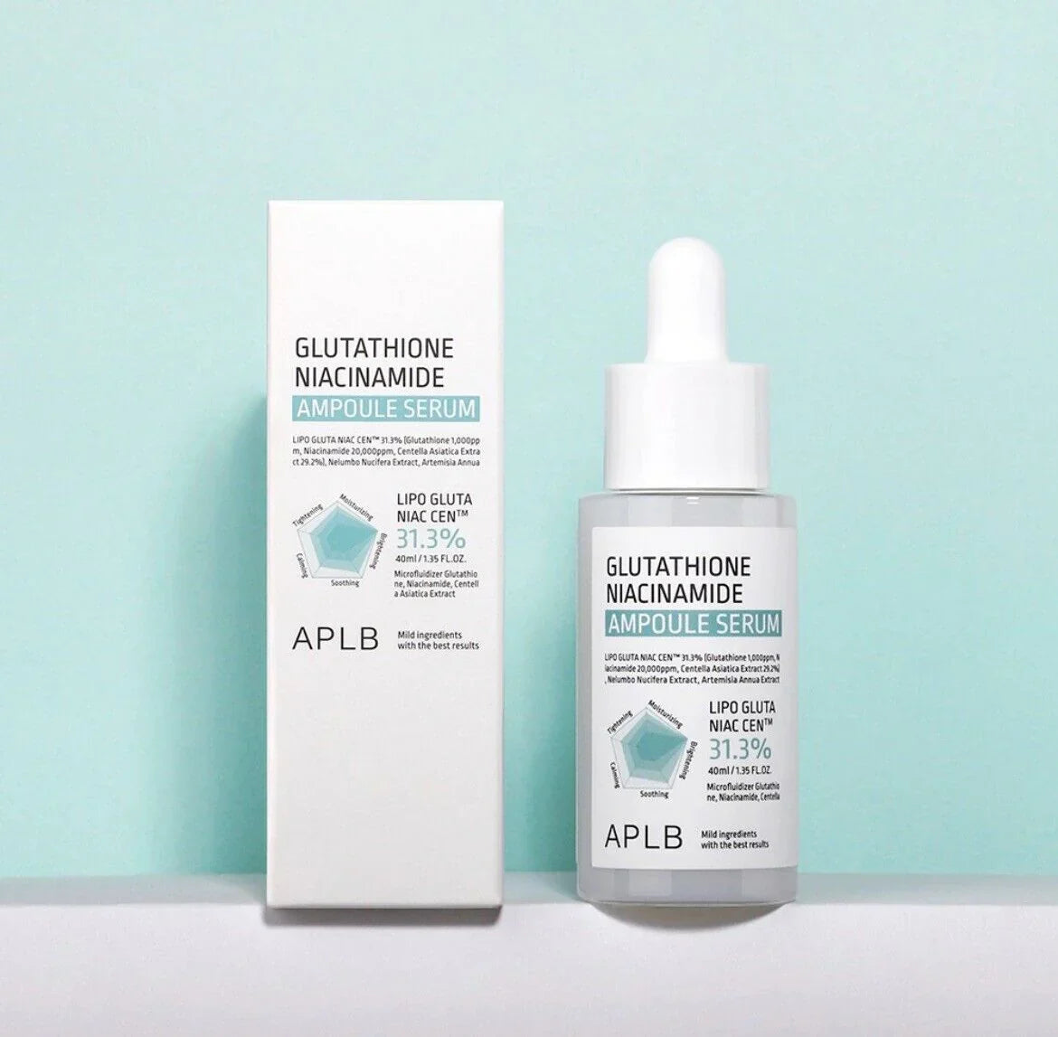 Glutathione Niacinamide Ampoule Serum 40ml