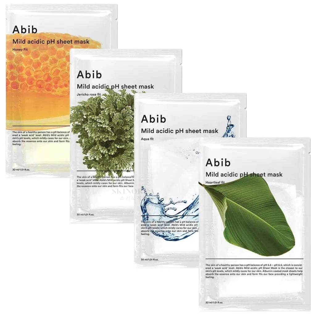 Pack Abib Sheet mask fit - 4 masks
