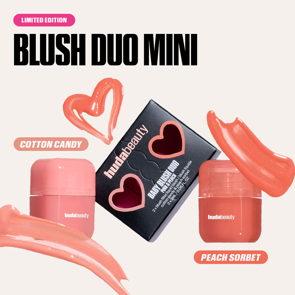 Duo Mini Blush Baby Blush (Cotton Candy & Peach Sorbet)