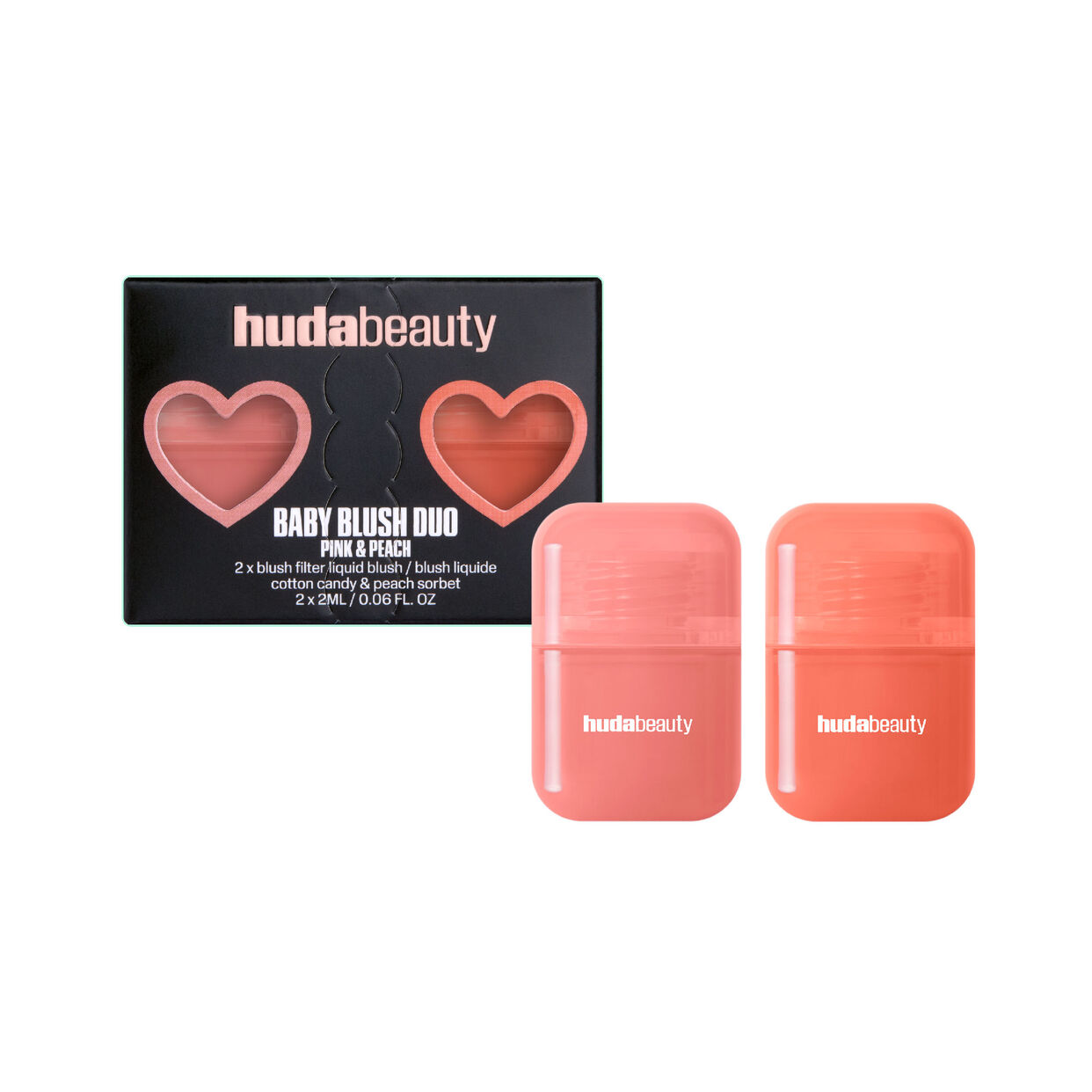 Duo Mini Blush Baby Blush (Cotton Candy & Peach Sorbet)