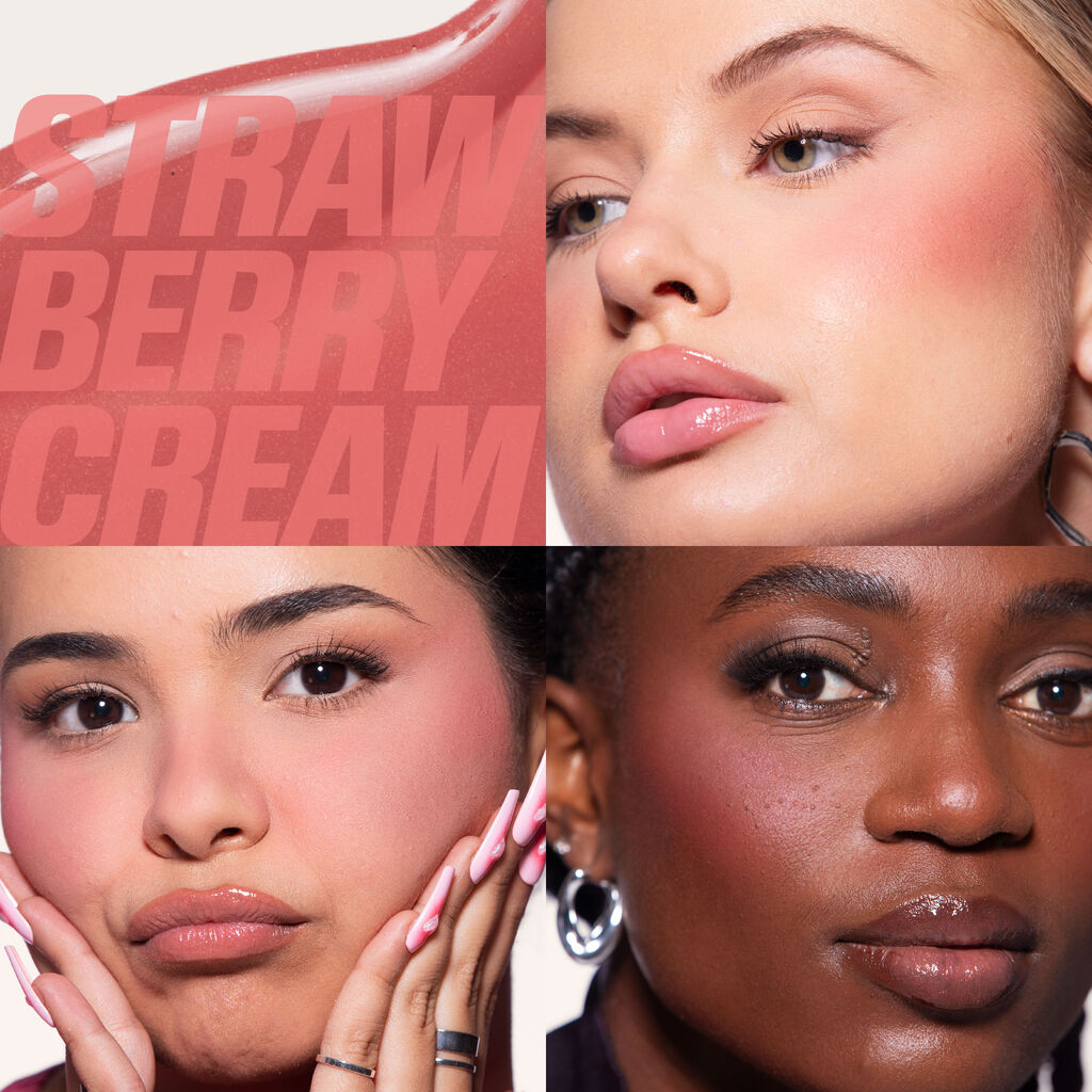 Duo Mini Blush Baby Blush (Strawberry Cream & Black Cherry)