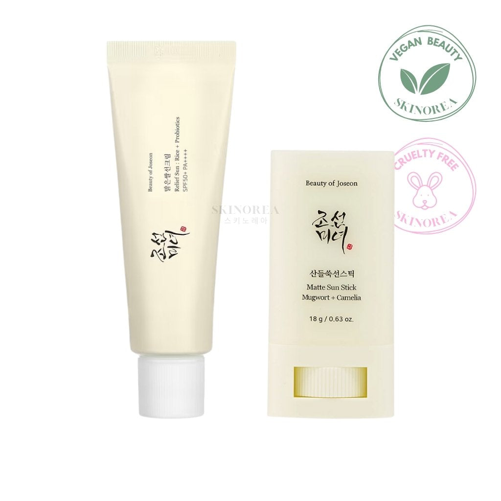 Pack Beauty of Joseon  Sun Pack - Relief Sun + Matte Sun Stick (SPF 50+ PA++++)