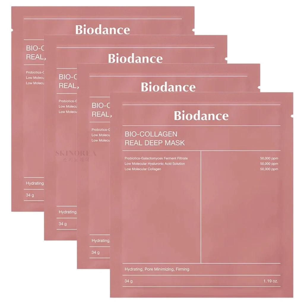 Biodance Bio Collagen Real Deep Mask Pack - 4 masks 
