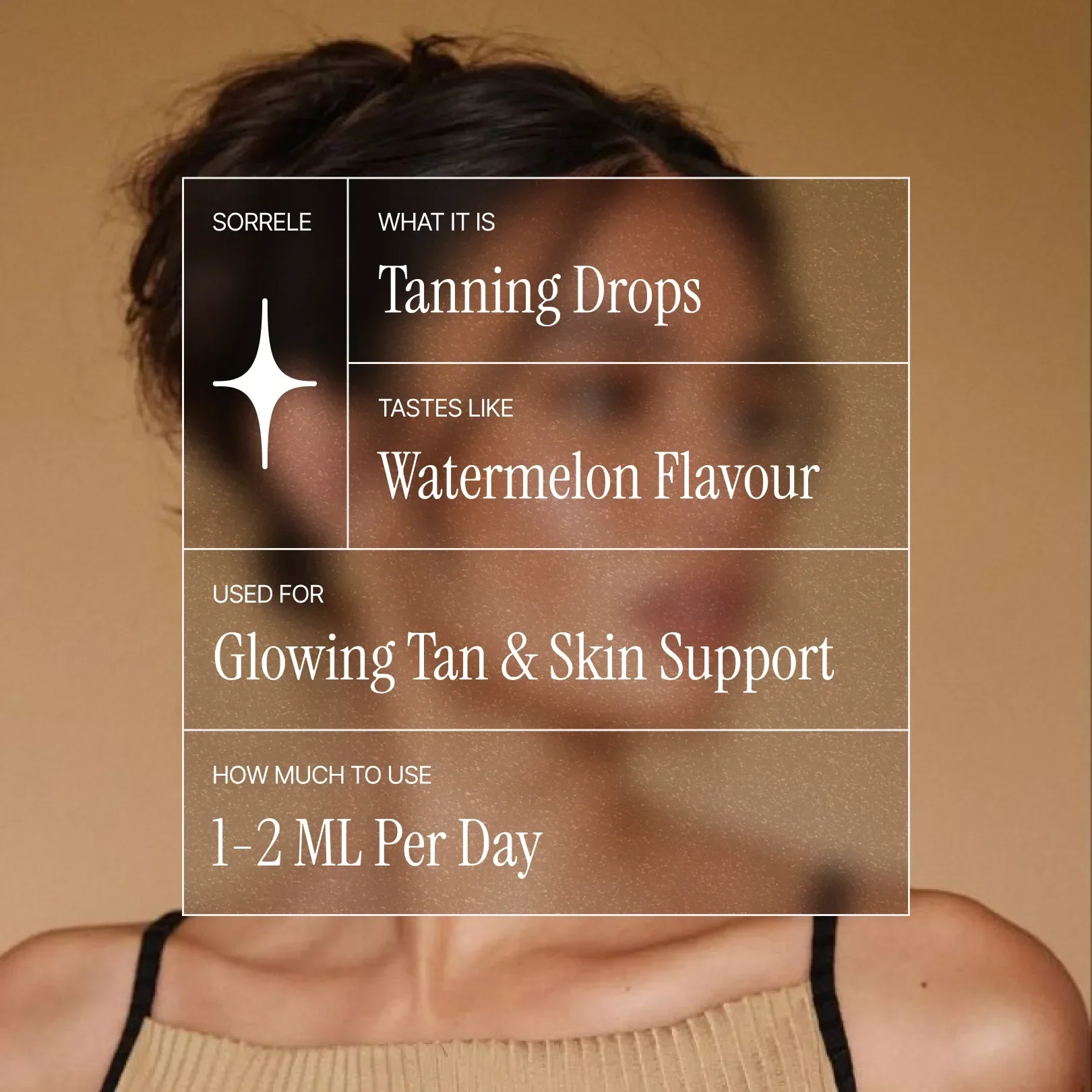 Sorelle Tanning Drops – The Glow You Drink 