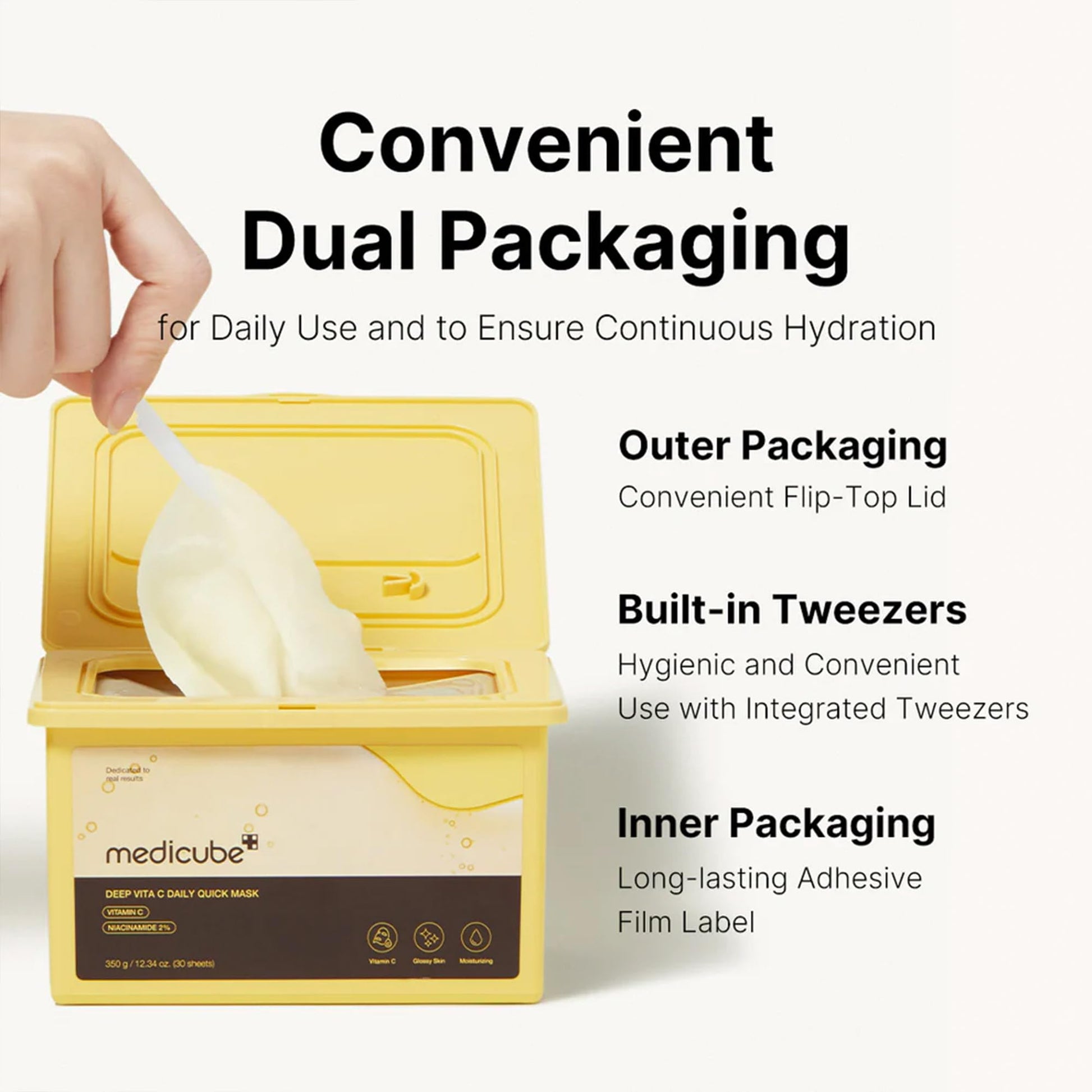 Deep Vita C Daily Quick Mask (30 sheets)