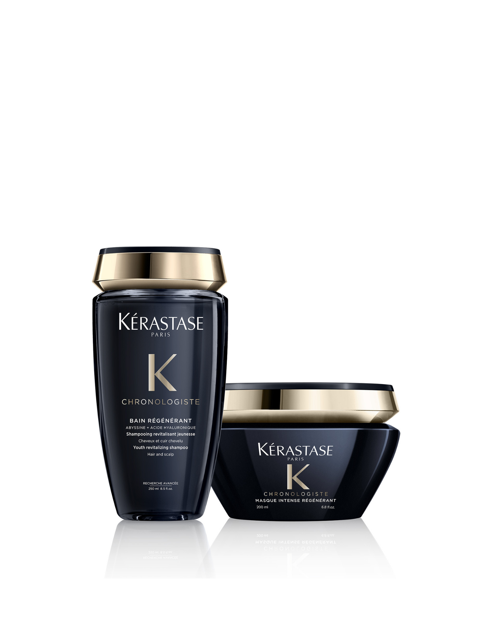 Chronologiste : Duo de soins capillaires revitalisants de jeunesse