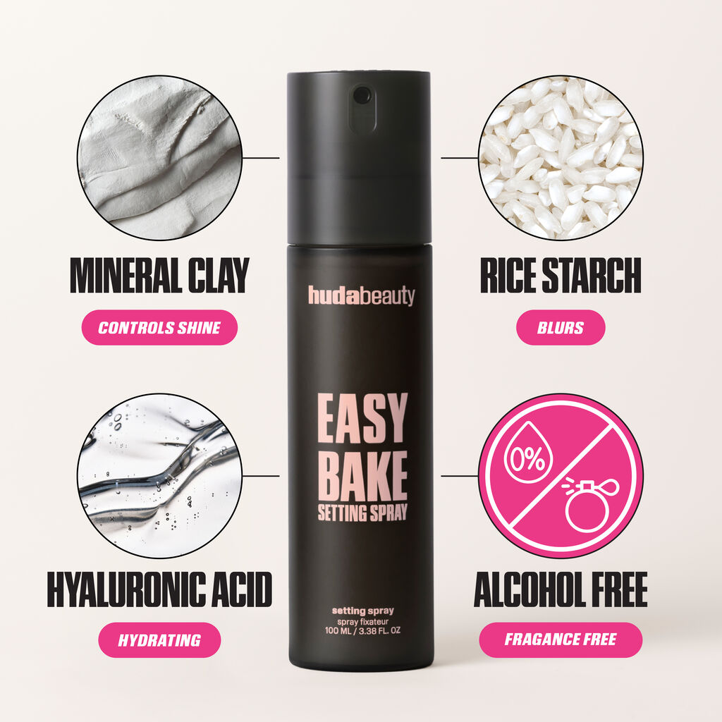 Spray fixateur Easy Bake – Mini format – Tenue 16 heures