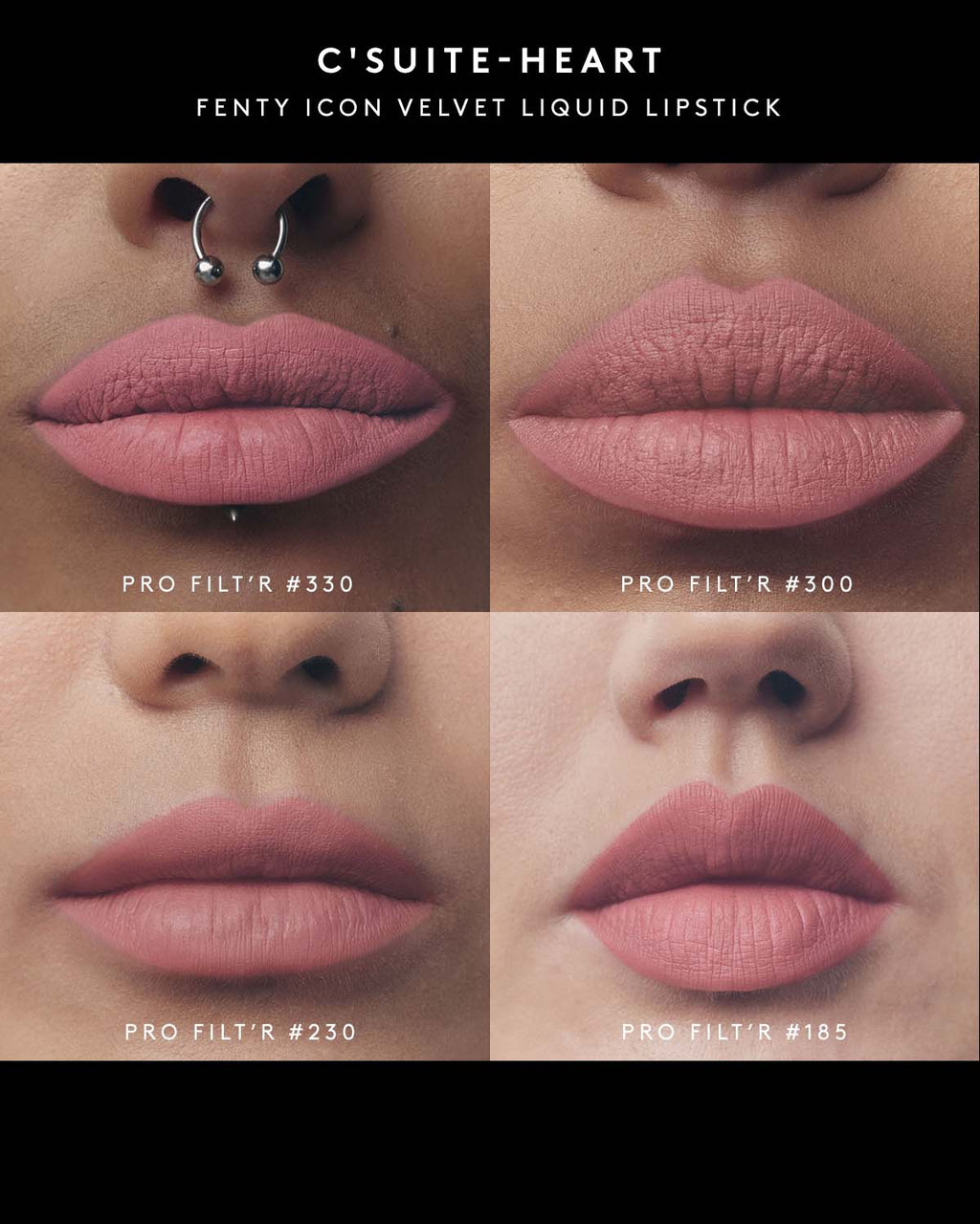Fenty Icon Velvet Liquid Lipstick — C-Suite'Heart