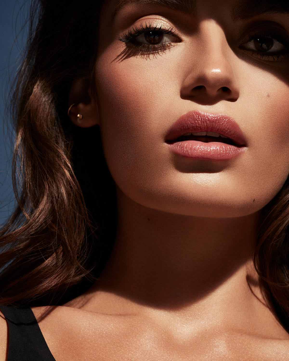 Slip Shine Sheer Shiny Lipstick — Retro Rose