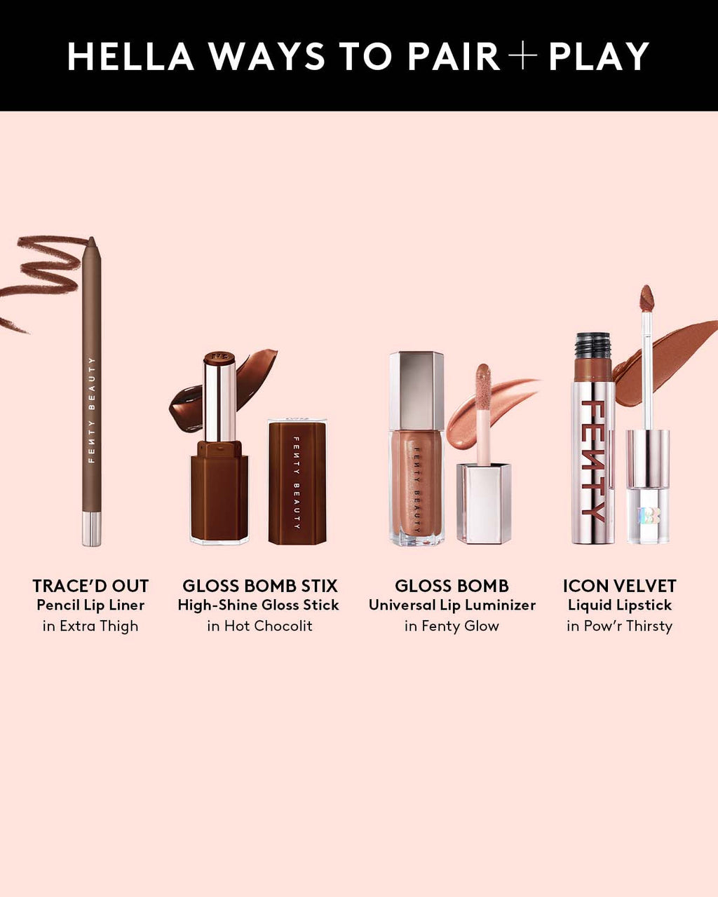 Trace'd Out Pencil Lip Liner—Extra Thigh