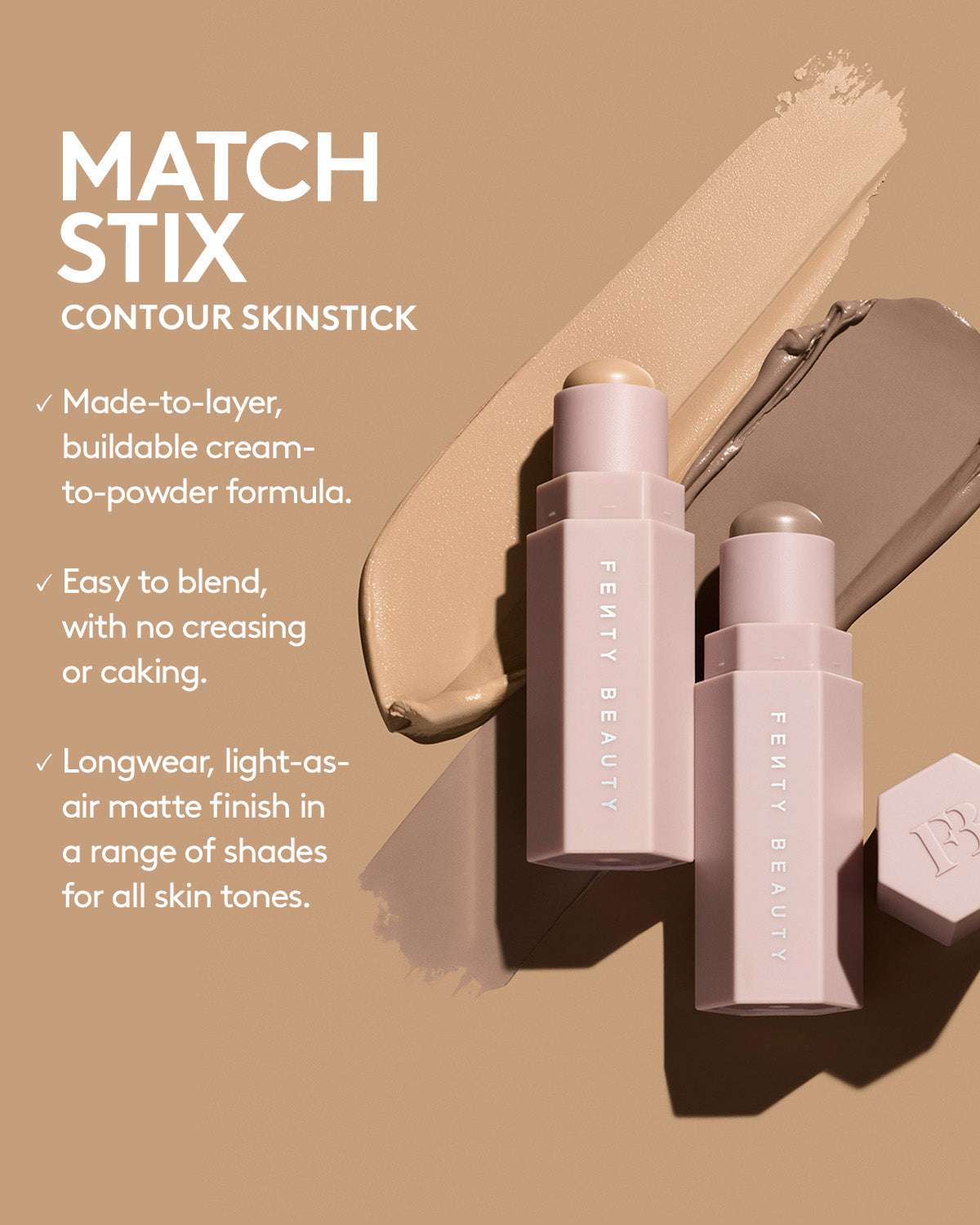 Match Stix Contour Skinstick — Amber