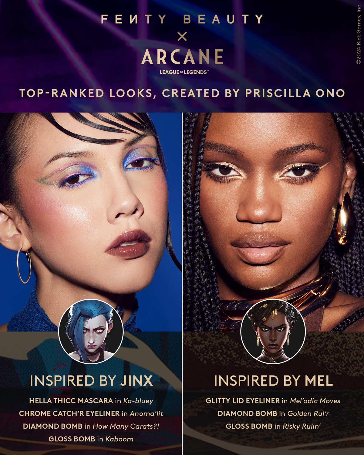 Diamond Bomb All-Over Diamond Veil — Arcane Collection: Golden Rul'r