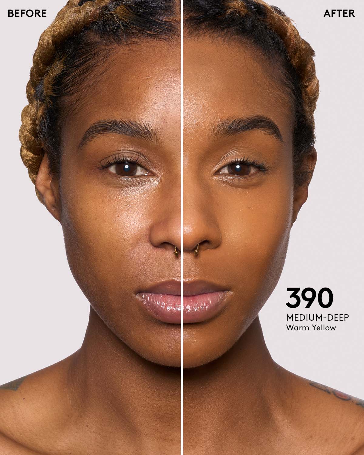 Soft'lit Naturally Luminous Longwear Foundation — 390