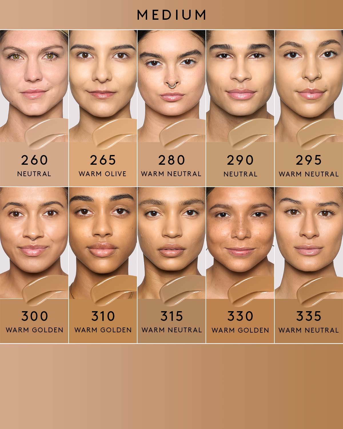 Soft'lit Naturally Luminous Longwear Foundation — 290