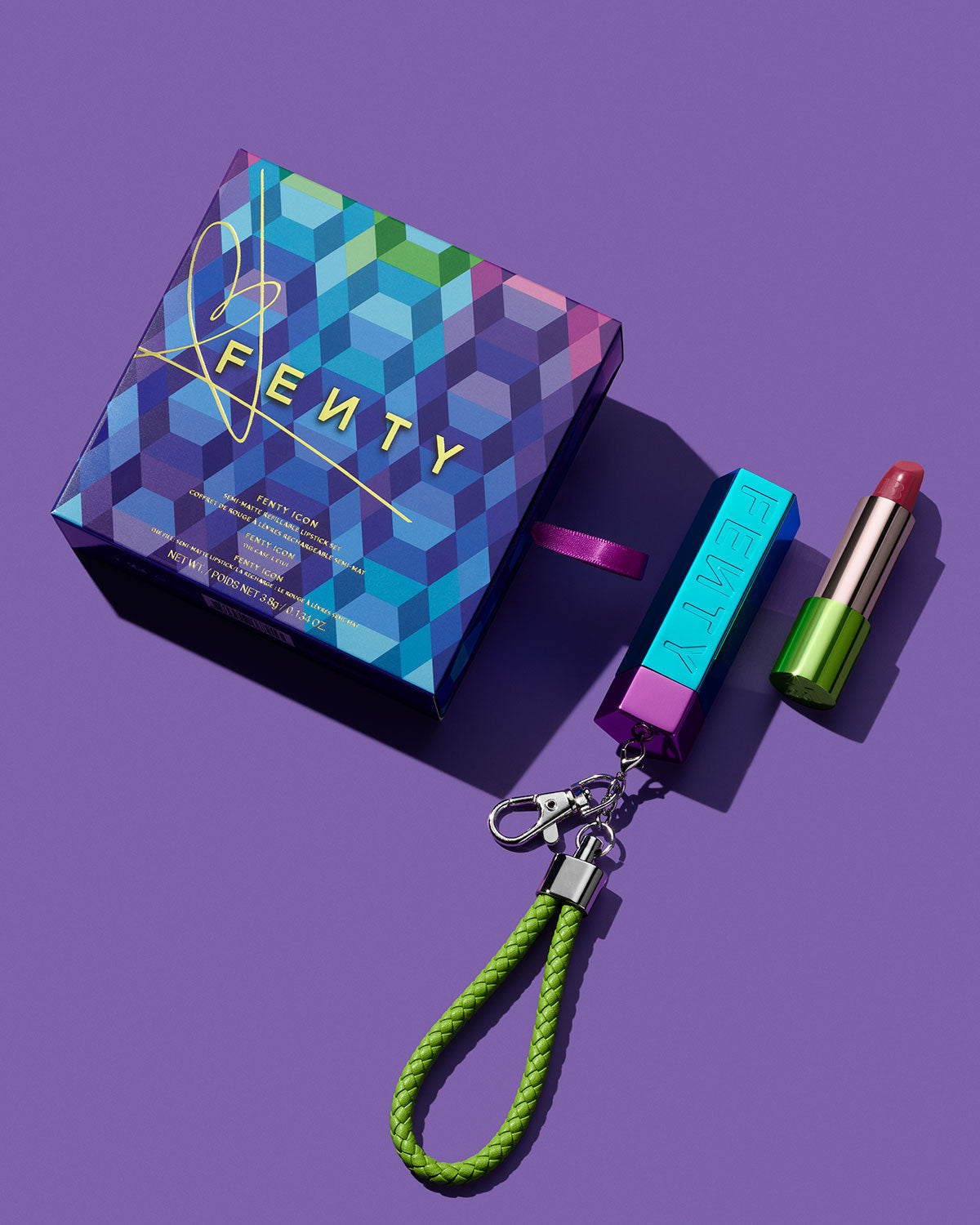 Fenty Icon Semi-Matte Refillable Lipstick Set — Sorta Single