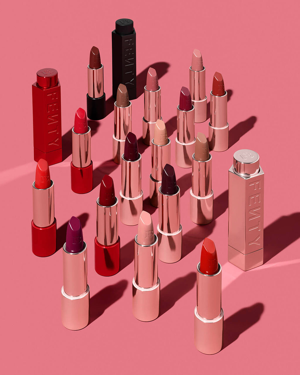 Fenty Icon Semi-Matte Refillable Lipstick Set
