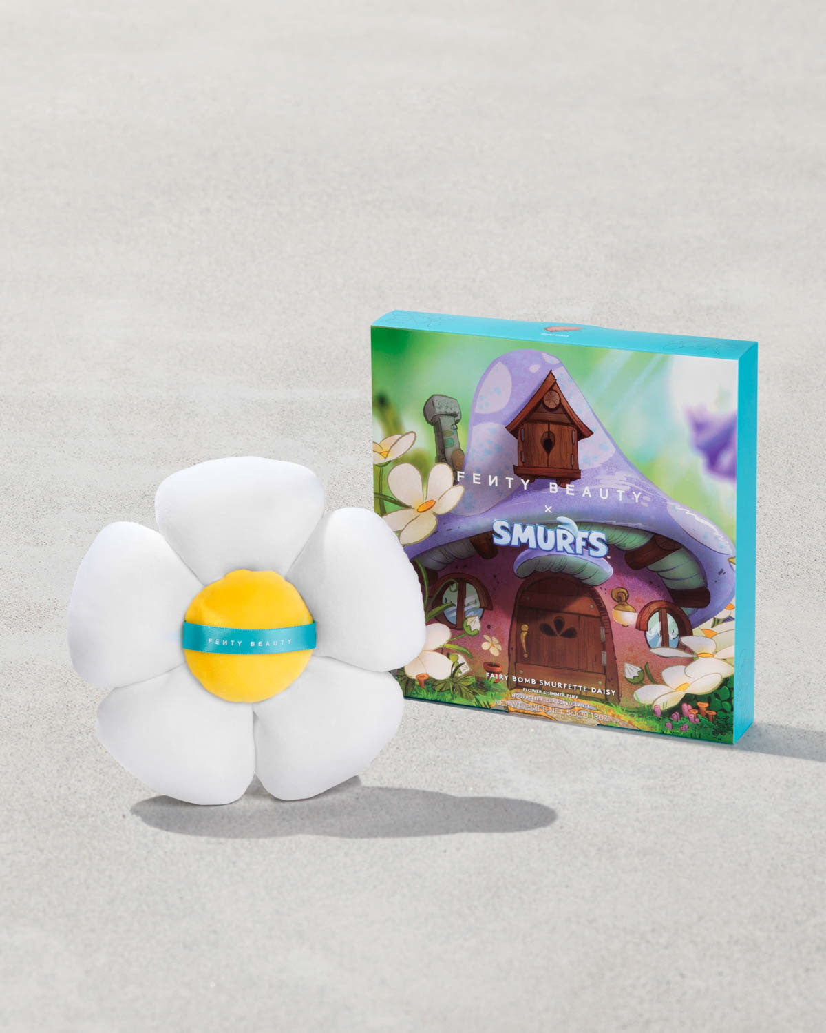 Fairy Bomb Smurfette Daisy Flower Shimmer Puff — Smurf'Sugar