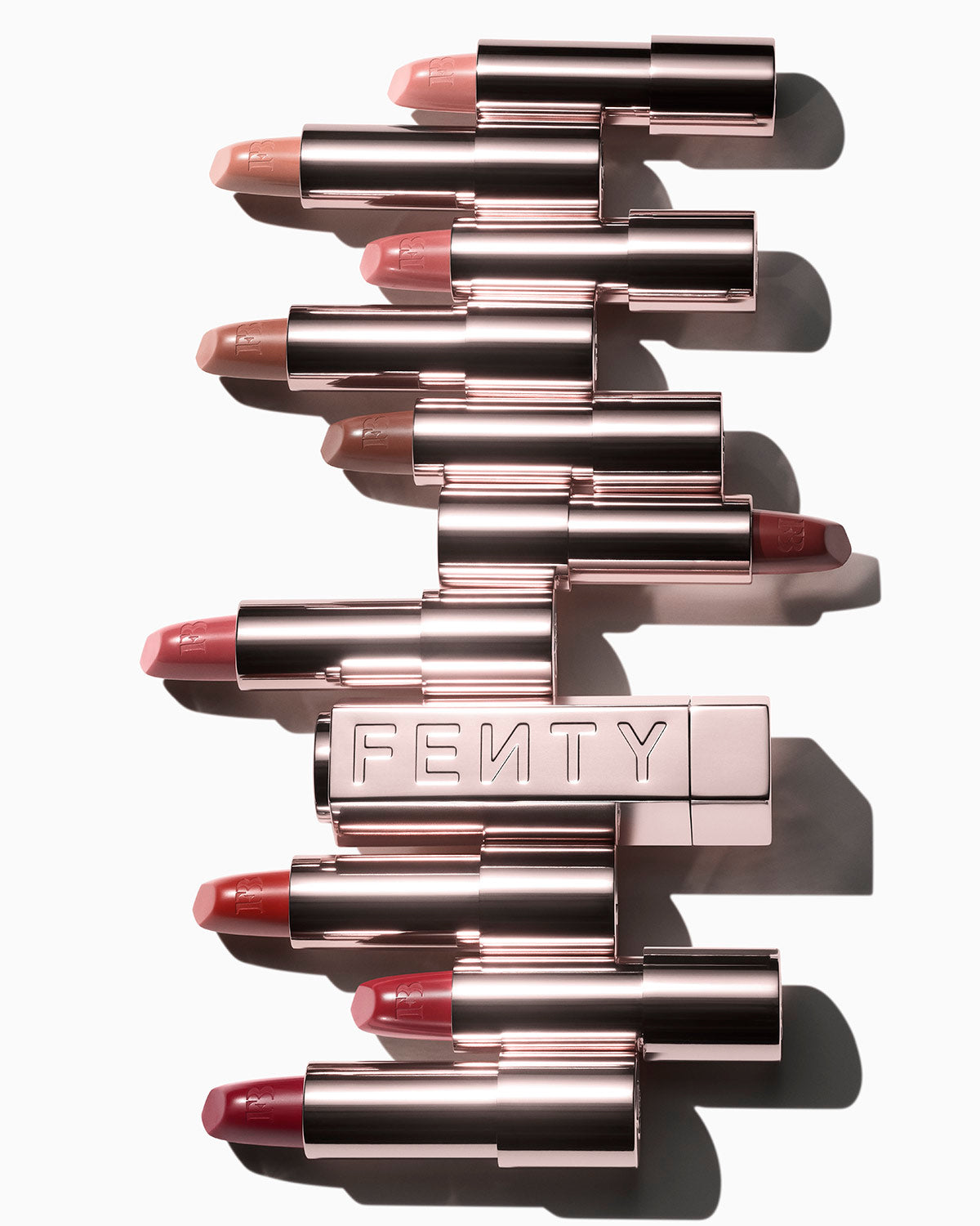 Fenty Icon Semi-Matte Refillable Lipstick Set