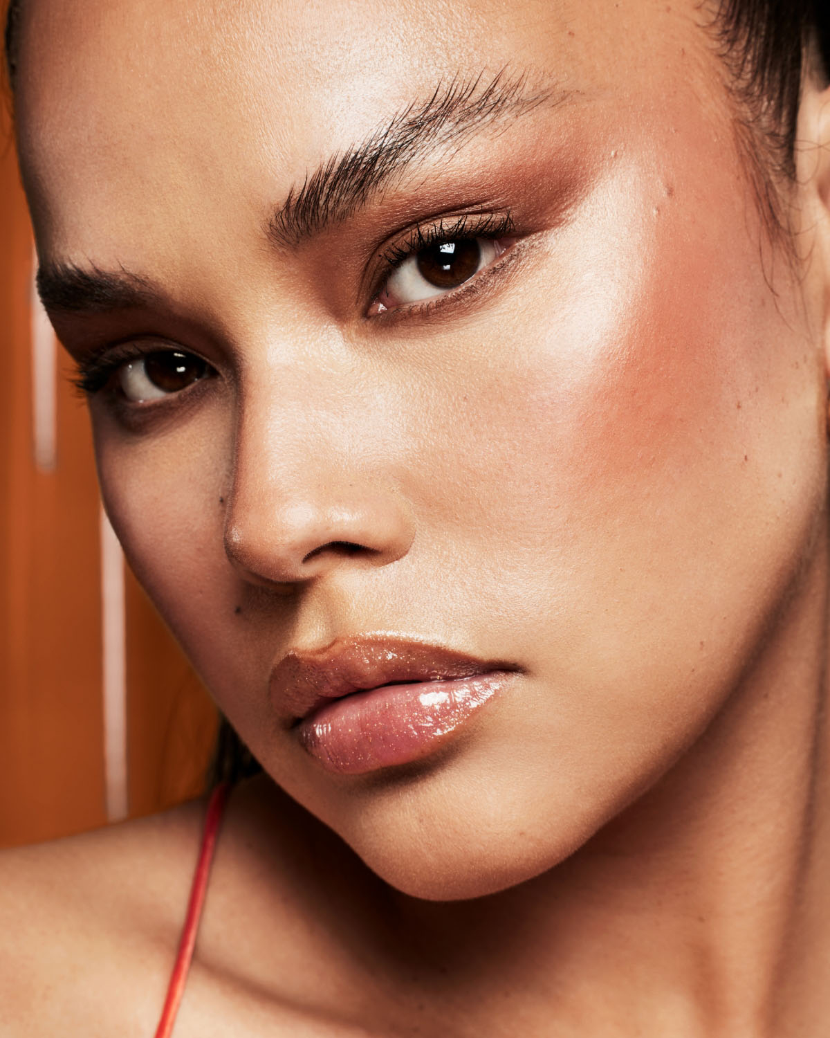 Hot Cheeks Velour Blushlighter — Bak'd Peach